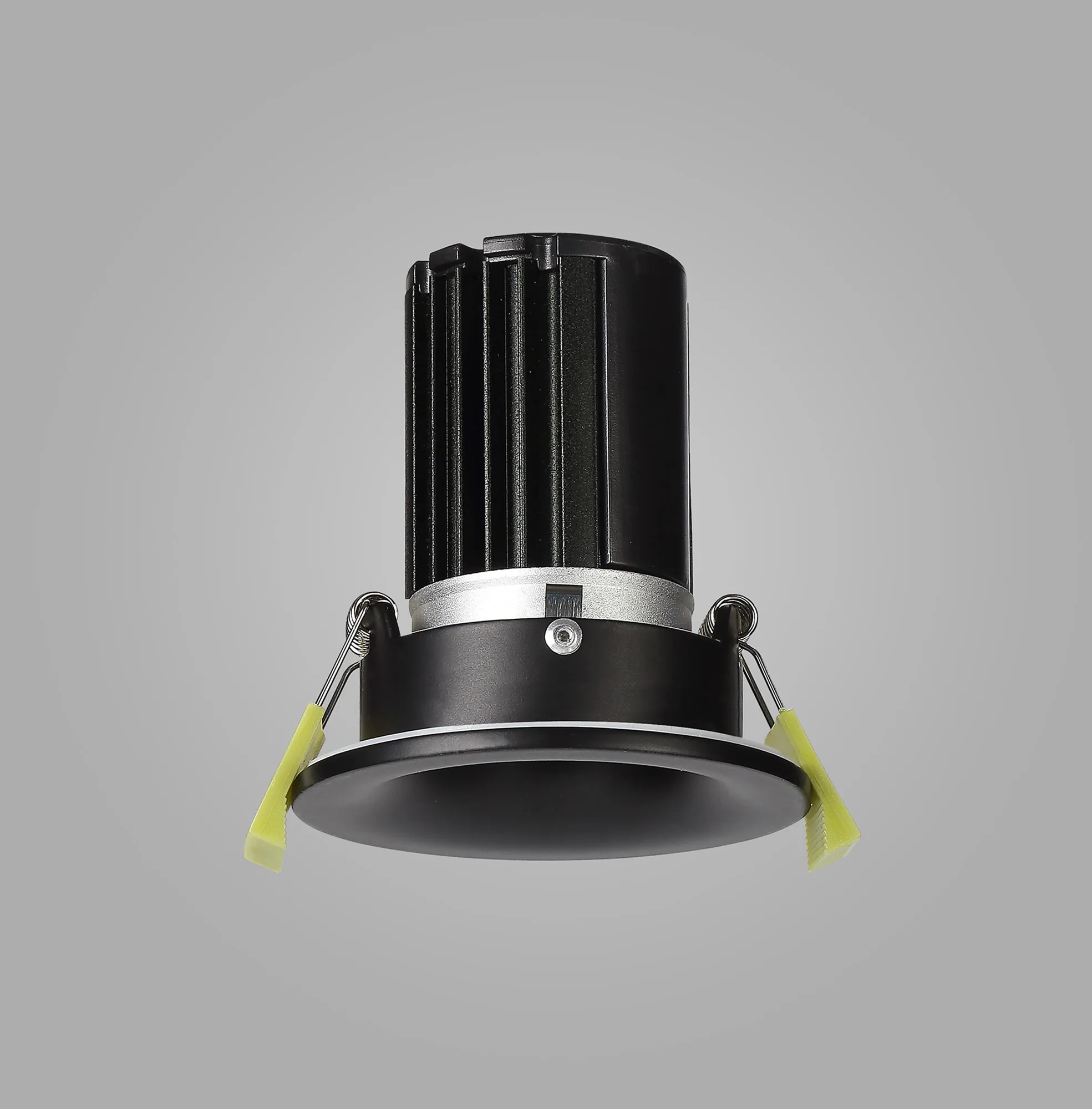 DM200765  Bruve 10 Tridonic Powered 10W 2700K 710lm 36° CRI>90 LED Engine Matt Black Fixed Round Recessed Downlight, Inner Glass cover, IP65